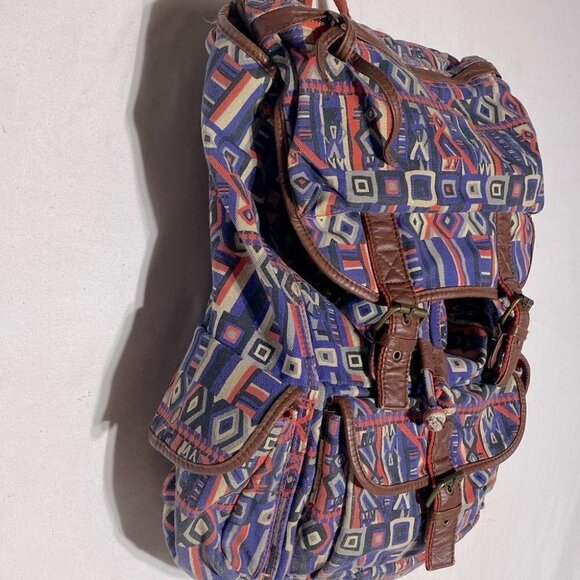 Encote Multicolour Boho Backpack - Picture 5 of 10